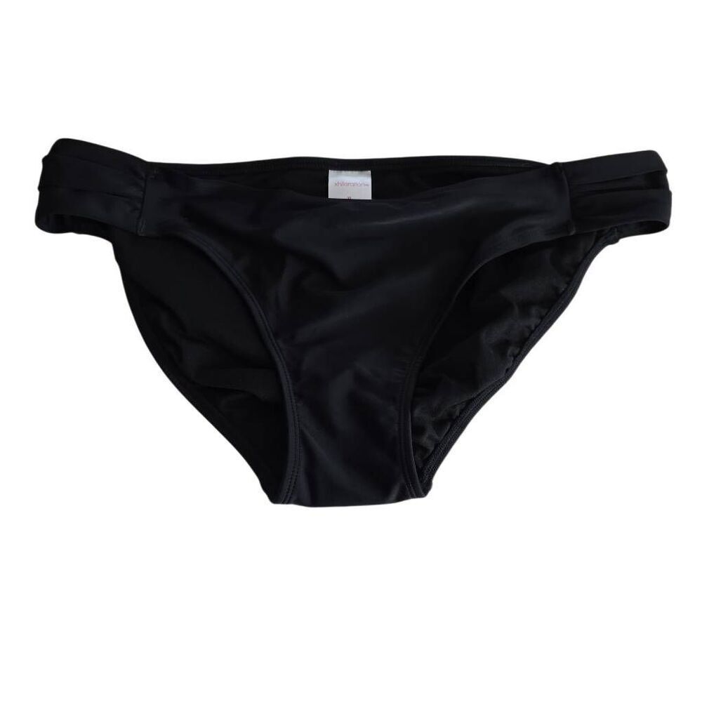 Xhilaration Women's Size XL Black Hipster Bikini Bottoms
